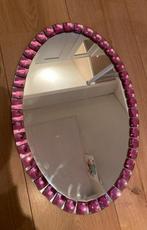 Spiegel met roze diamanten, Minder dan 50 cm, Ophalen of Verzenden, Zo goed als nieuw, Minder dan 100 cm