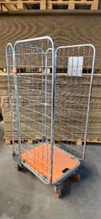 Rolcontainer transportcontainer transportwagen, 100 liter of meer, Ophalen of Verzenden, Gebruikt, Transportkar