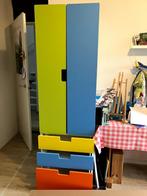 Vrolijke IKEA Stuva kledingkast, Huis en Inrichting, Kasten | Kledingkasten, Ophalen, Gebruikt, 50 tot 100 cm, 150 tot 200 cm