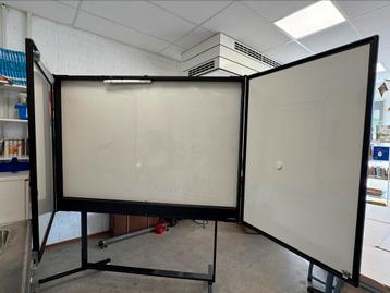 School bord white board magneet op zwenkwielen *gratis* beschikbaar voor biedingen