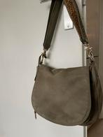 Burkely olijf groene leren tas, Ophalen of Verzenden, Zo goed als nieuw, Groen