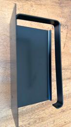 Toiletrolhouder zwart metaal, Ophalen of Verzenden, Zo goed als nieuw