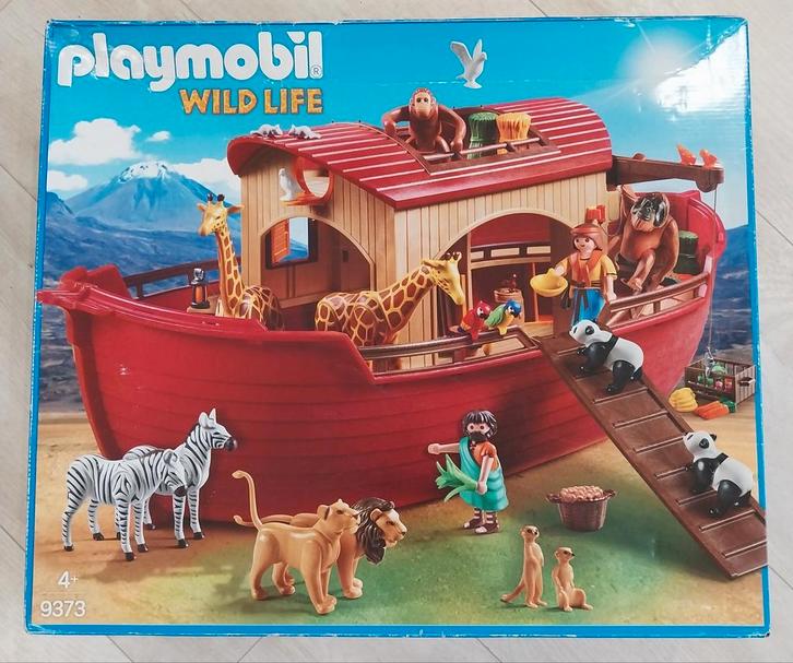 Playmobil Wild Life 9373 - Ark Noah, Kinderen en Baby's, Speelgoed | Playmobil, Zo goed als nieuw, Complete set, Ophalen