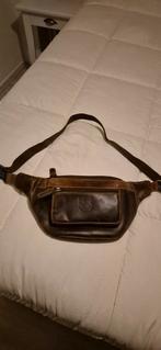 Lederen heuptasje, Sieraden, Tassen en Uiterlijk, Tassen | Damestassen, Ophalen of Verzenden, Zo goed als nieuw, Bruin, Overige typen