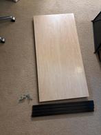 Bijzettafel 60x120, verstelbare poten, demontabel, Ophalen, 100 tot 150 cm, 50 tot 100 cm, Zo goed als nieuw