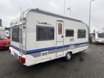 Hobby 495 UL Enkele bedden, mover, tent, luifel (bj 2005), Caravans en Kamperen, Caravans, Hobby, Schokbreker, Bedrijf, 6 tot 7 meter