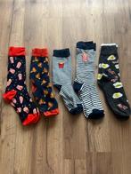 Sokken voedselprint 5 paar, Verzenden, Nieuw, Maat 43 t/m 46, Overige kleuren