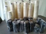Disposable koffiebekers met deksel 300 ml (Nieuw)., Ophalen, Overige materialen, Nieuw, Overige stijlen