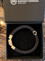 BUDDHA to BUDDHA Denise cord armband maat F, 19cm, Ophalen of Verzenden, Zo goed als nieuw, Zilver