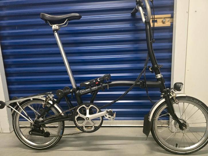Brompton vouwfietsen 6 versnellingen naafdynamo, Fietsen en Brommers, Fietsen | Vouwfietsen, Zo goed als nieuw, Brompton, 16 tot 18 inch