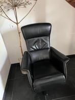 Relaxfauteuil manueel, Huis en Inrichting, Fauteuils, Ophalen, Minder dan 75 cm, Leer, Zo goed als nieuw