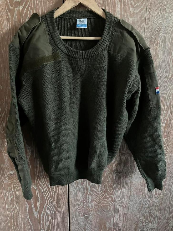 Legertrui landmacht zuiver scheerwol, Verzamelen, Militaria | Algemeen, Landmacht, Kleding of Schoenen, Nederland, Ophalen of Verzenden
