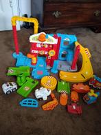 VTECH brandweerkazerne incl. auto's, Ophalen of Verzenden, Zo goed als nieuw, 2 tot 4 jaar