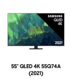 Samsung 55 inch QLED 4K Smart TV, Ophalen, QLED, Zo goed als nieuw, Samsung