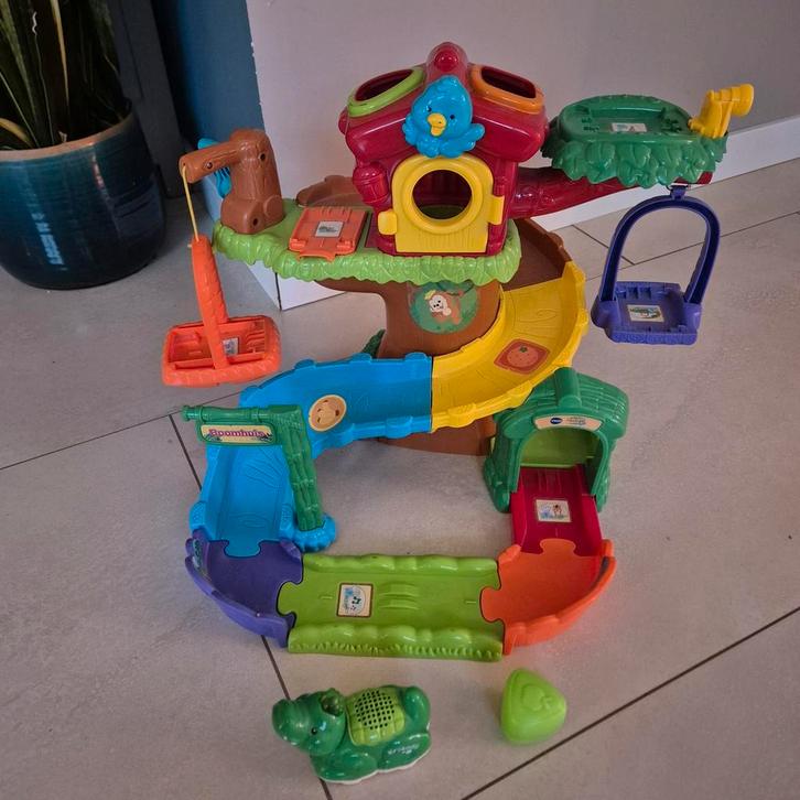 Boomhut Zoef Zoef dieren met Koen Krokodil, Kinderen en Baby's, Speelgoed | Vtech, Gebruikt, 2 tot 4 jaar, Ophalen of Verzenden