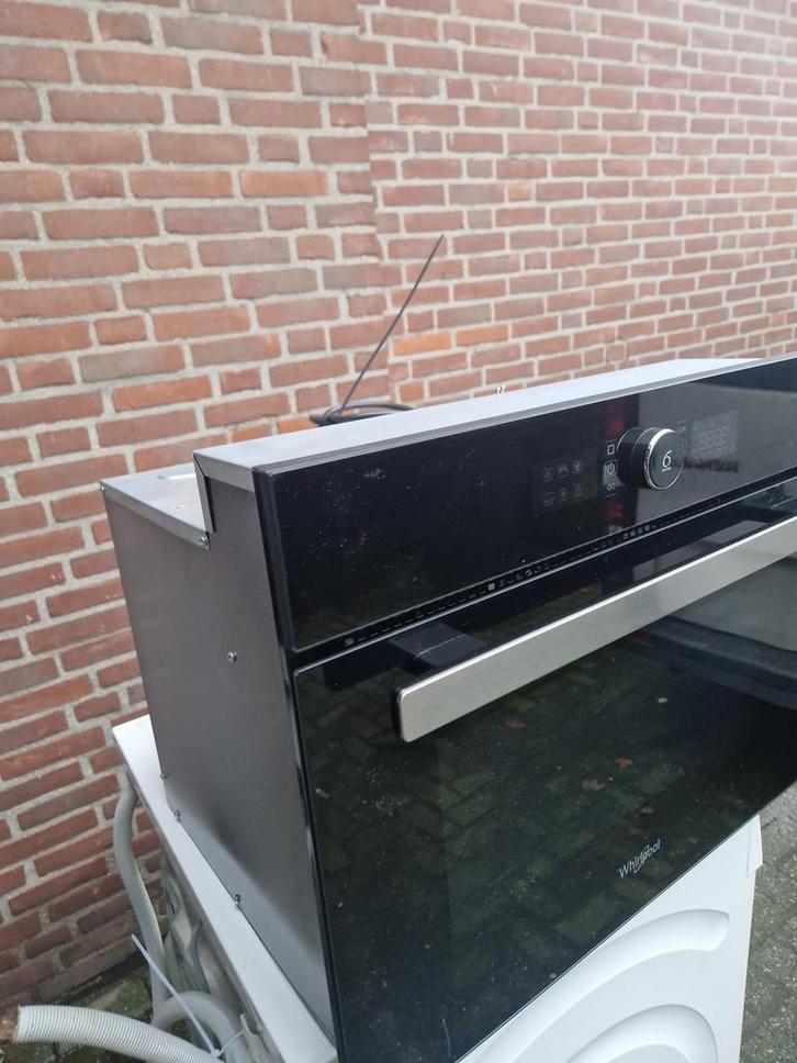 Whirhpool inbouw combimagnetron, Witgoed en Apparatuur, Ovens, Zo goed als nieuw, Inbouw, Oven met grill, 45 tot 60 cm, Hete lucht