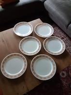 Pyrex Tableware by Copper Filligree borden vintage, Huis en Inrichting, Keuken | Servies, Ophalen of Verzenden, Gebruikt, Glas