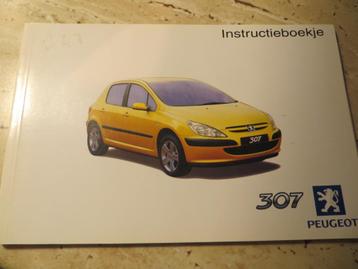 Instructieboek Peugeot 307 2001 beschikbaar voor biedingen