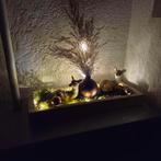 Kerststuk met Hertjes, Ophalen of Verzenden, Zo goed als nieuw