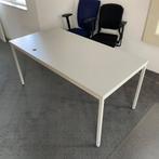 Kantine Kantoor Bureau Tafel Werktafel Wit 160x80x75cm