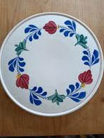 Boerenbond gebak schaal 27 cm., Ophalen of Verzenden, Zo goed als nieuw, Overige stijlen, Schaal of Schalen