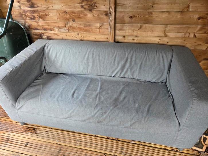 Ikea Klippan bank - Prima staat, Huis en Inrichting, Banken | Bankstellen, Gebruikt, Rechte bank, Tweepersoons, Minder dan 150 cm