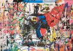 Batman- Mixed Media- Katoenen canvasdoek-70x100 cm, Ophalen of Verzenden, Nieuw, Overige typen
