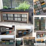 Modulaire Ladekast TV-kast Dressoir KASTEN TV-meubel AKTIE, Ophalen of Verzenden, Metaal