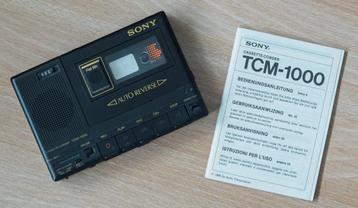 SONY TCM-1000 cassette recorder beschikbaar voor biedingen