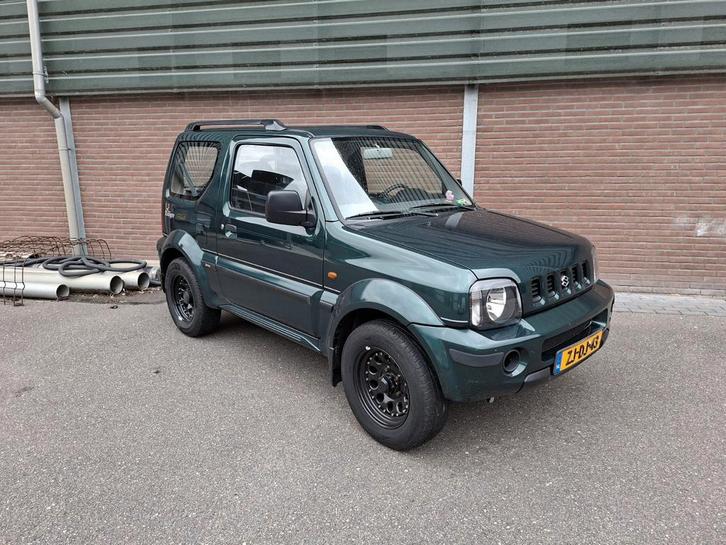 Suzuki Jimny 1.3 JX 4WD 1999 Groen, Auto's, Suzuki, Particulier, Jimny, Benzine, SUV of Terreinwagen, Handgeschakeld, Origineel Nederlands