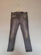 Mooie, grijze skinny stretch spijkerbroek Benetton maat 122, Broek, Gebruikt, Meisje, Ophalen of Verzenden