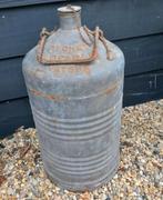 Oud zinken vat, Antiek en Kunst, Curiosa en Brocante, Ophalen of Verzenden