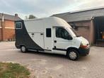 Renault Master paardenwagen dubbel cabine, airco, nieuwe apk, Dieren en Toebehoren, Paarden en Pony's | Trailers en Aanhangwagens