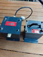 2x Werco Scheidingstrafo Transformator 220V naar 24V, Ophalen of Verzenden