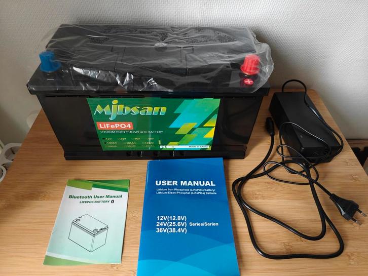 12V 100Ah LiFePO4 Accu - Deep Cycle, 1280W, Auto-onderdelen, Accu's en Toebehoren, Nieuw, Ophalen of Verzenden