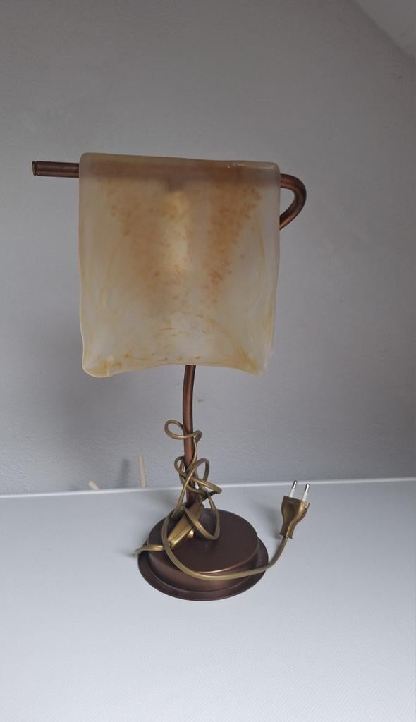 Lampenset, Ophalen, Gebruikt, Glas, Vintage