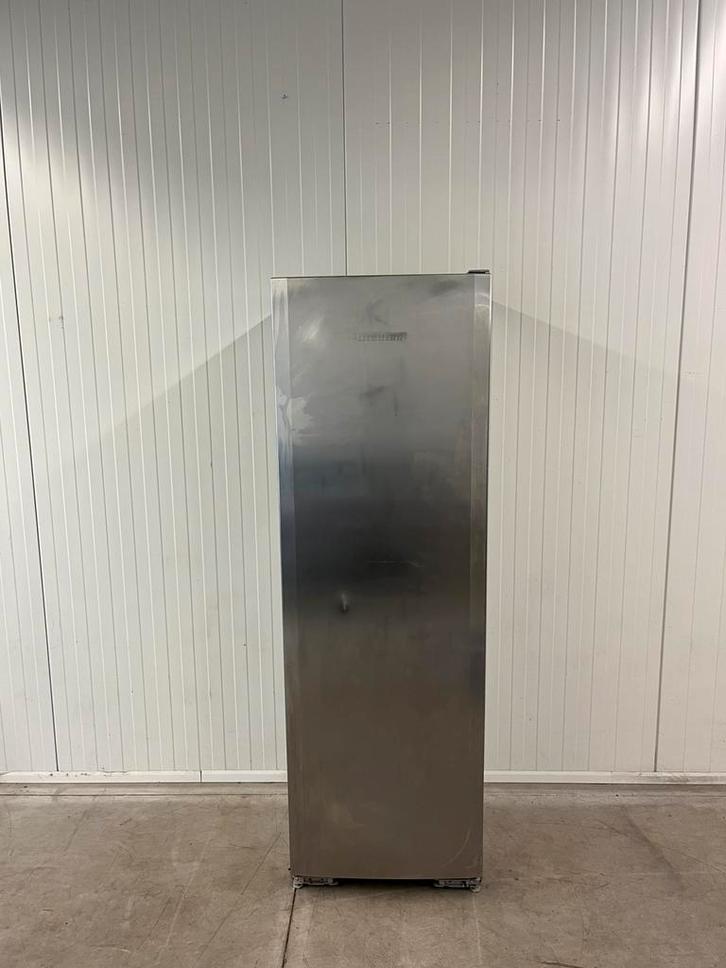 LIEBHERR RVS koel-vriescombinatie koelkast A++ 180cm, Witgoed en Apparatuur, Koelkasten en IJskasten, Gebruikt, Zonder vriesvak