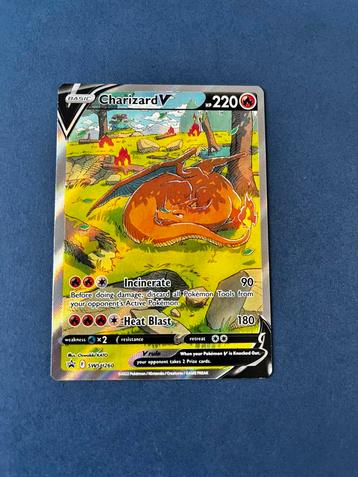 Pokemon promo kaart charizard swsh 260 uit 151 upc beschikbaar voor biedingen