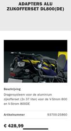 Suzuki zijbeugelset 93700-25860-000 side case bracket nieuw, Motoren, Accessoires | Overige, Verzenden, Nieuw