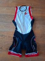 Castelli Rosso Corsa Trisuit XL, Ophalen of Verzenden, Zo goed als nieuw, XL, Bovenkleding