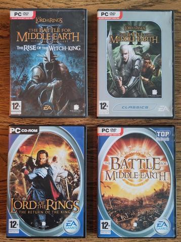 Lord of the Rings - PC games beschikbaar voor biedingen