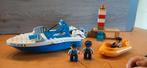 Duplo 4861 Politieboot, Kinderen en Baby's, Speelgoed | Duplo en Lego, Ophalen of Verzenden, Zo goed als nieuw, Complete set, Duplo