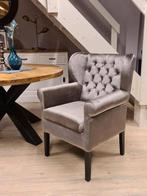 *ACTIE* Landelijke Eetkamerstoel Roman Leer Stof Kleuren (8), Huis en Inrichting, Stoelen, Overige kleuren, Nieuw, Ophalen of Verzenden