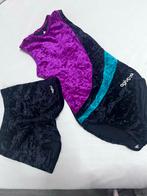 OKK Turnpakje en broekje, Paars, Ophalen of Verzenden, Zo goed als nieuw, Turnpak(je)