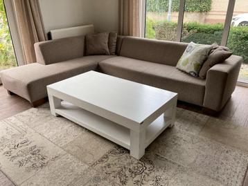 Salontafel eiken gelakt wit – Goossens beschikbaar voor biedingen