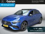 Mercedes-Benz A-klasse 250 e AMG Line | Panoramadak | Night, Gebruikt, 16 kWh, Blauw, Bedrijf