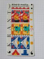 Kinderpostzegels 1993 Kind en Media, Postzegels en Munten, Postzegels | Nederland, Ophalen of Verzenden