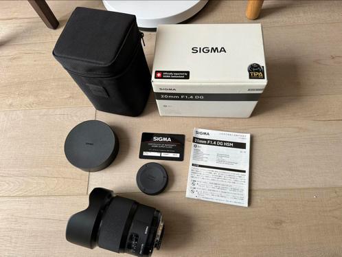 Sigma 20mm f/1.4 DG HSM Art | Nikon F (FX), Audio, Tv en Foto, Fotografie | Lenzen en Objectieven, Zo goed als nieuw, Groothoeklens