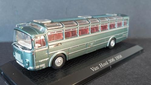 Van Hool Fiat 306 bus 1958 editions Atlas Pol, Hobby en Vrije tijd, Modelauto's | Overige schalen, Zo goed als nieuw, Ophalen of Verzenden
