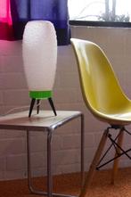Kunststof/ Plastic Rotex 60-er jaren tafellamp, Ophalen, Huis en Inrichting